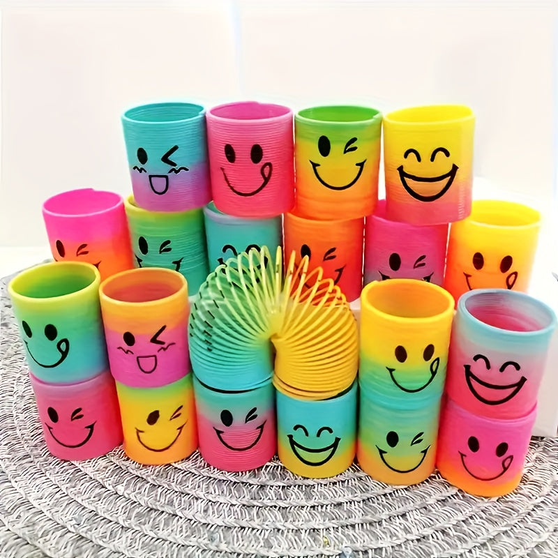 32 Pcs Mini Magic Spring Coil Toys Bulk Set for Kids Party Favors Goodie Bag Stuffers Classroom Rewards Prize Box Birthday Easter Halloween Christmas Carnival Giveaways Random Colors