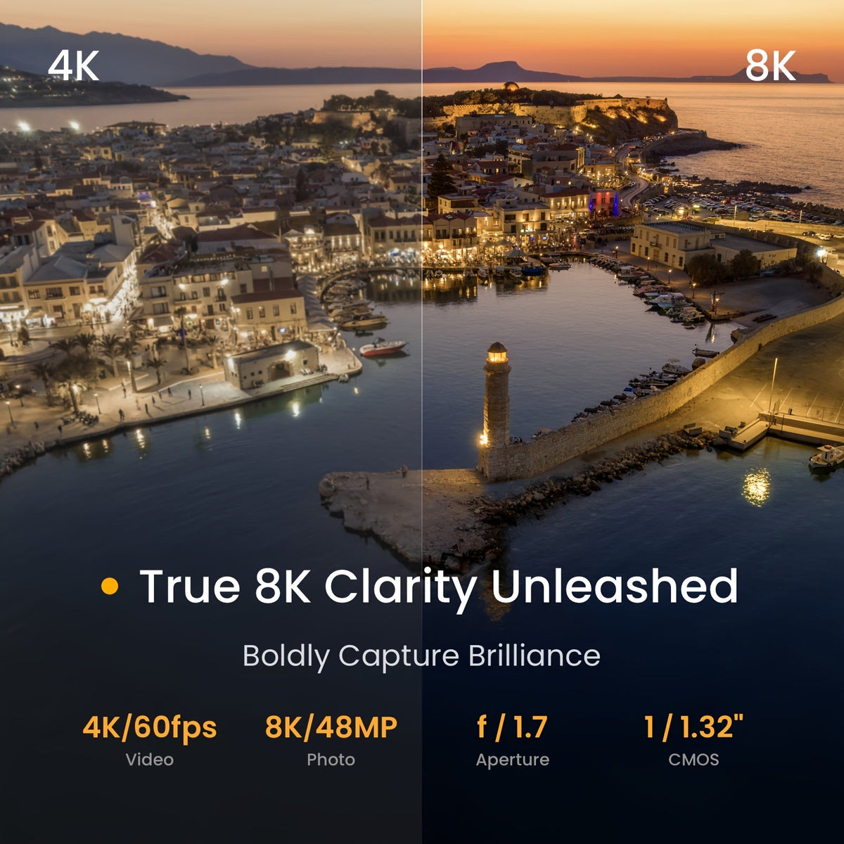 SKYROVER X1 Mini Drone with Camera 8K Photo 4K/60fps HDR Video, Under 249g No FAA Registration, 3-Axis Gimbal, 360° Obstacle Sensing, 96-Min Flight 3 Batteries, 15KM Transmission, Auto Track & Night Mode