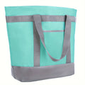 Insulated Reusable Grocery Tote Bag XXLarge 10.3 Gal – Thermal Cooler Bag for Food Delivery, Doordash, Grubhub, Grocery Shopping, Travel, Beach & Picnic, Oxford Cloth, 5 Colors