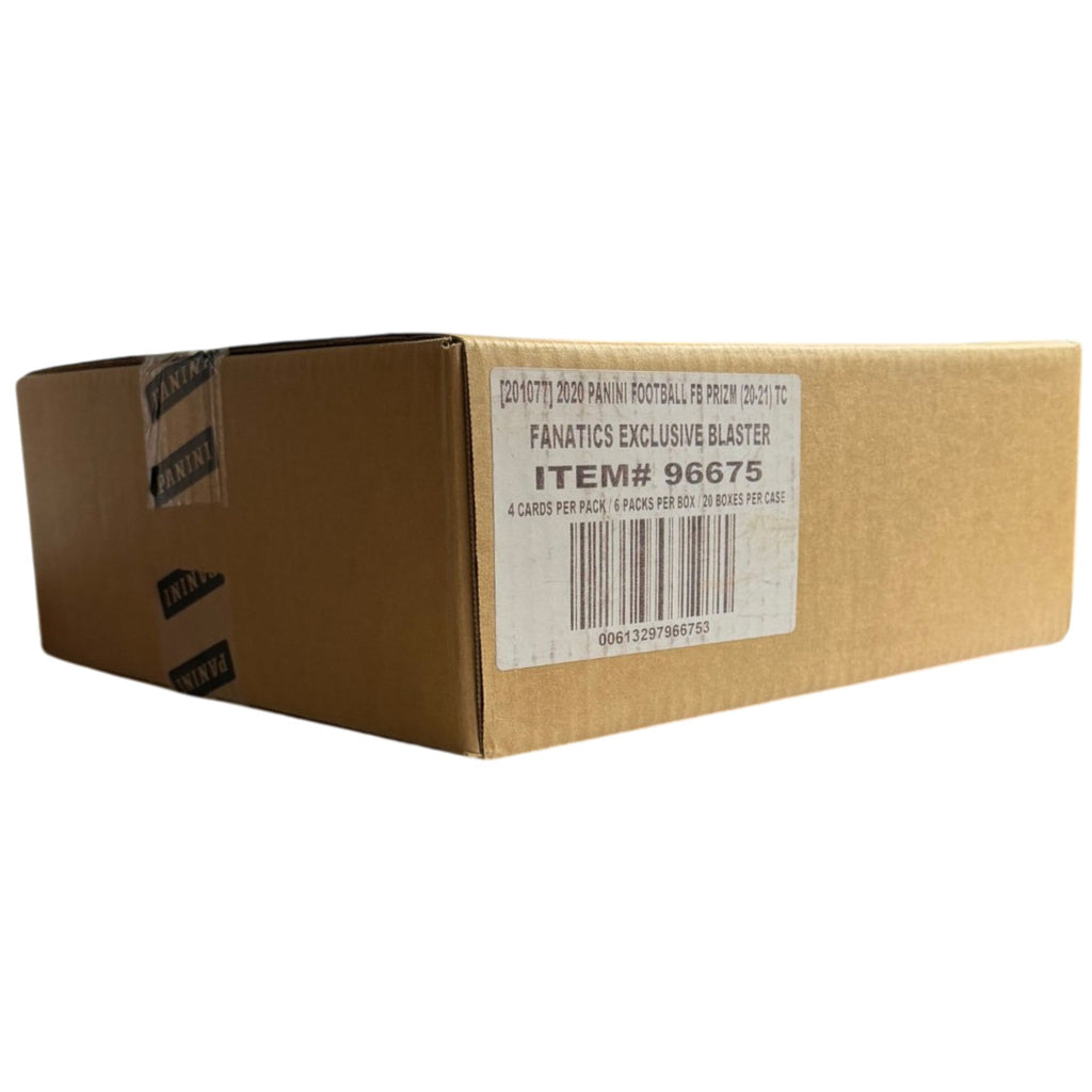2020 Panini Prizm Football Fanatics Exclusive Orange Ice Blaster 20-Box Factory Sealed Case - Joe Burrow, Justin Herbert, Jalen Hurts Rookies | Memorabilia, Silver Prizms & Exclusive Orange Ice Parallels