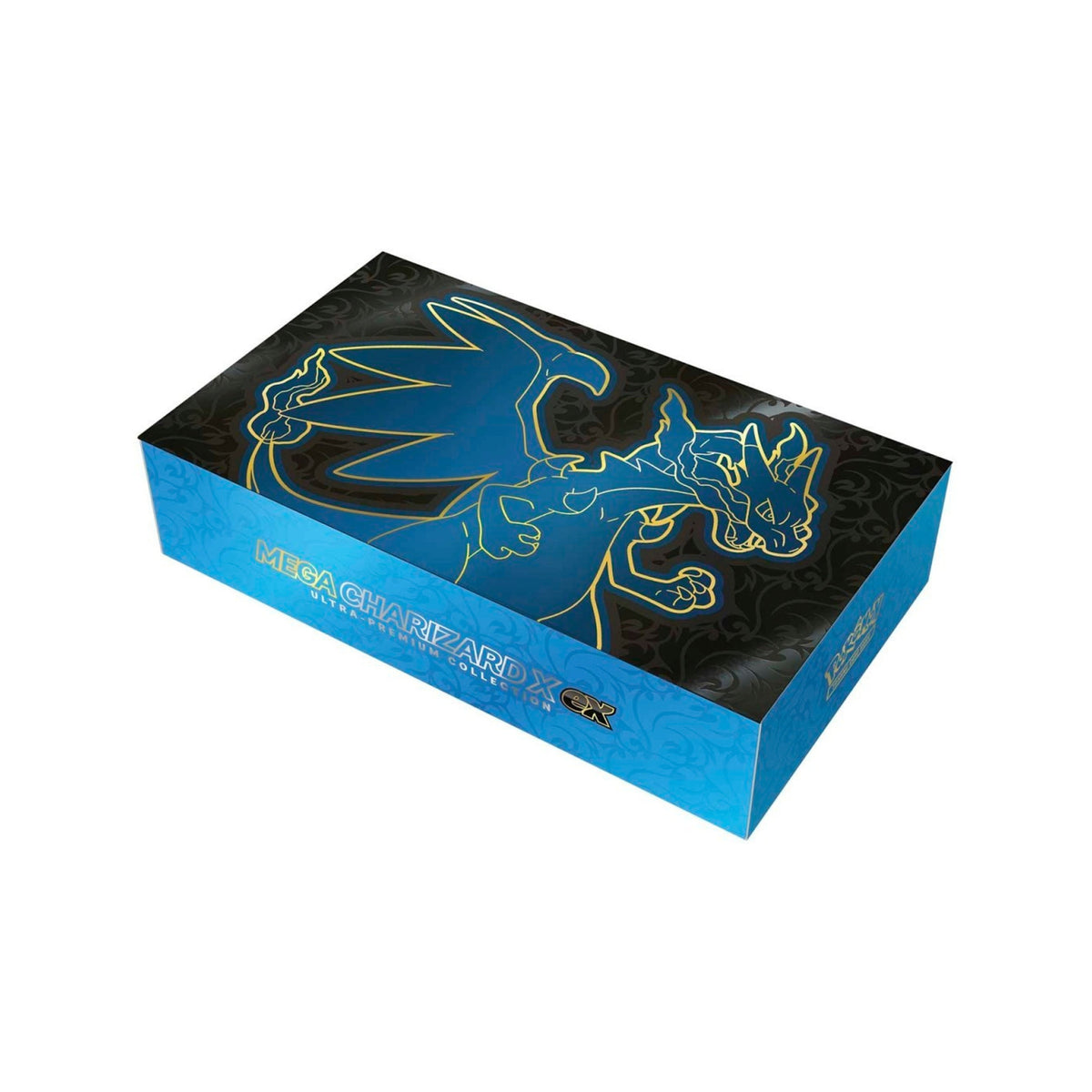 Pokémon TCG Mega Charizard X ex Ultra-Premium Collection Box – 18 Booster Packs, 2 Foil Promo Cards, Playmat, Deck Box, 65 Card Sleeves, Metal Coin & TCG Live Code Card