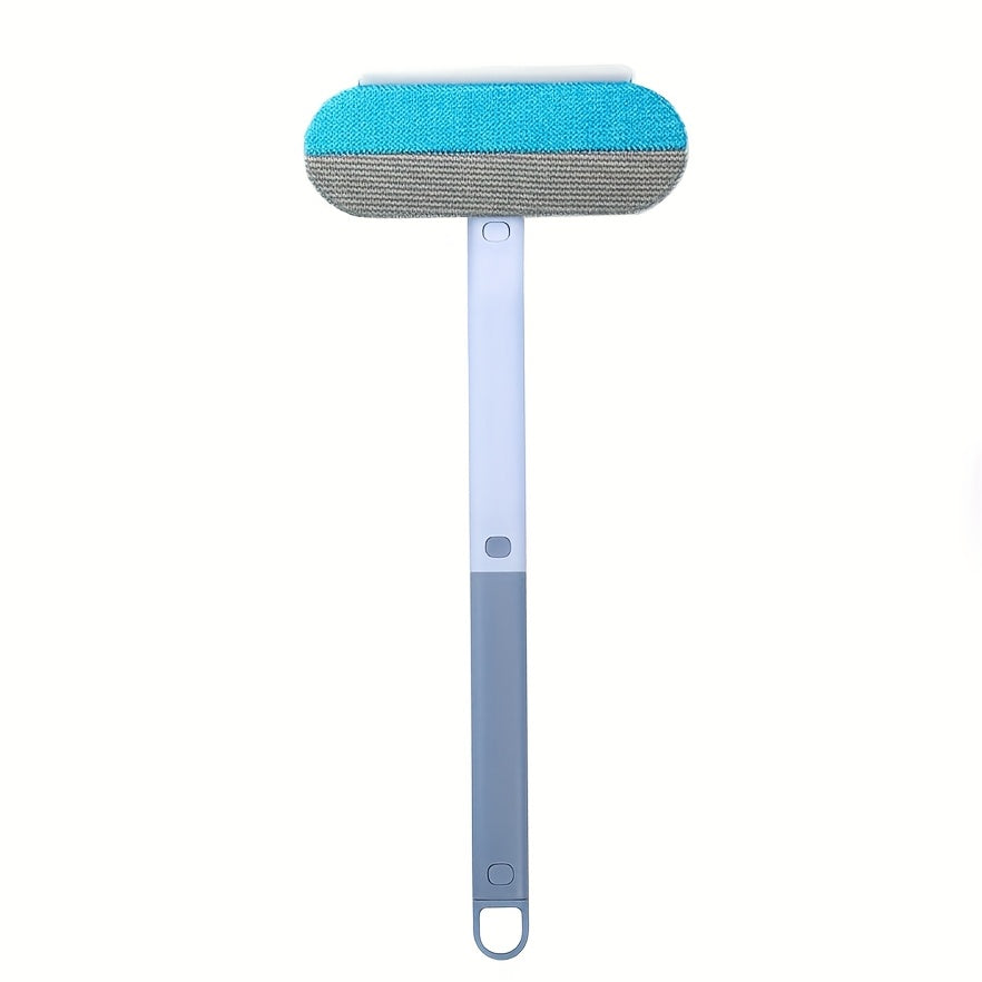 Pet Hair Remover Lint Roller with Long Handle - Multi-Functional Durable Nylon Fur Remover for Cat & Dog Hair on Beds, Sofas, Furniture & Carpets, Reusable Pet Lint Brush for Home Cleaning