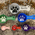 Personalized Dog Food Measuring Spoon - Custom Engraved Pet Food Scoop for Dog Lovers, Multiple Sizes 1/16 to 1-1/2 Cup, Durable Material, Unique Gift for Pet Owners, DIY Customized Name or Message