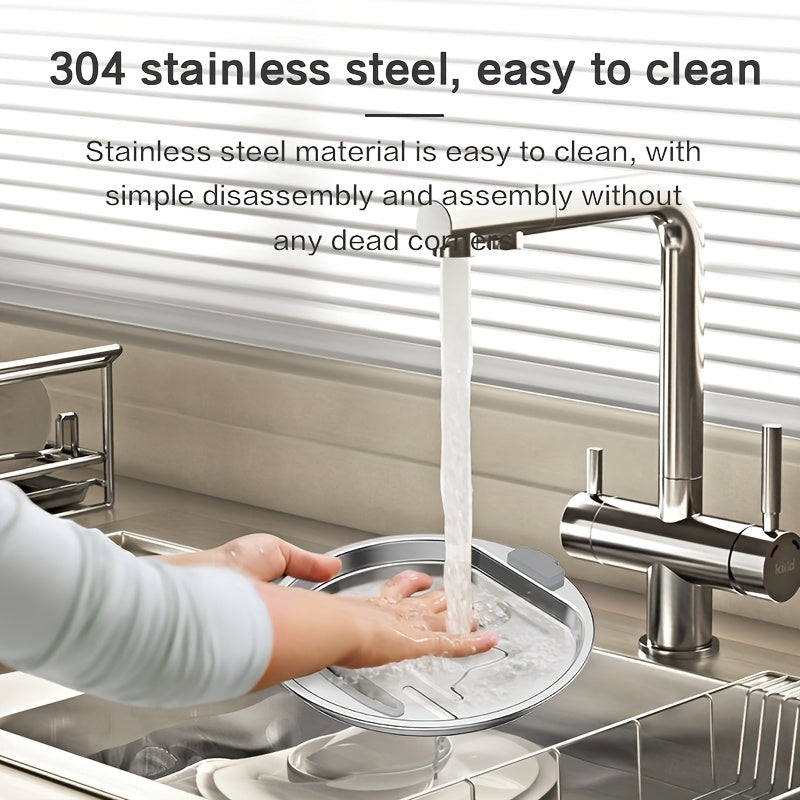 Automatic Pet Water Fountain Stainless Steel - 74oz/2.2L USB-Powered Cat & Dog Water Dispenser with Water Level Window, Ultra-Quiet Pump, Easy-Clean Design, Encourages Healthy Hydration for Cats & Puppies