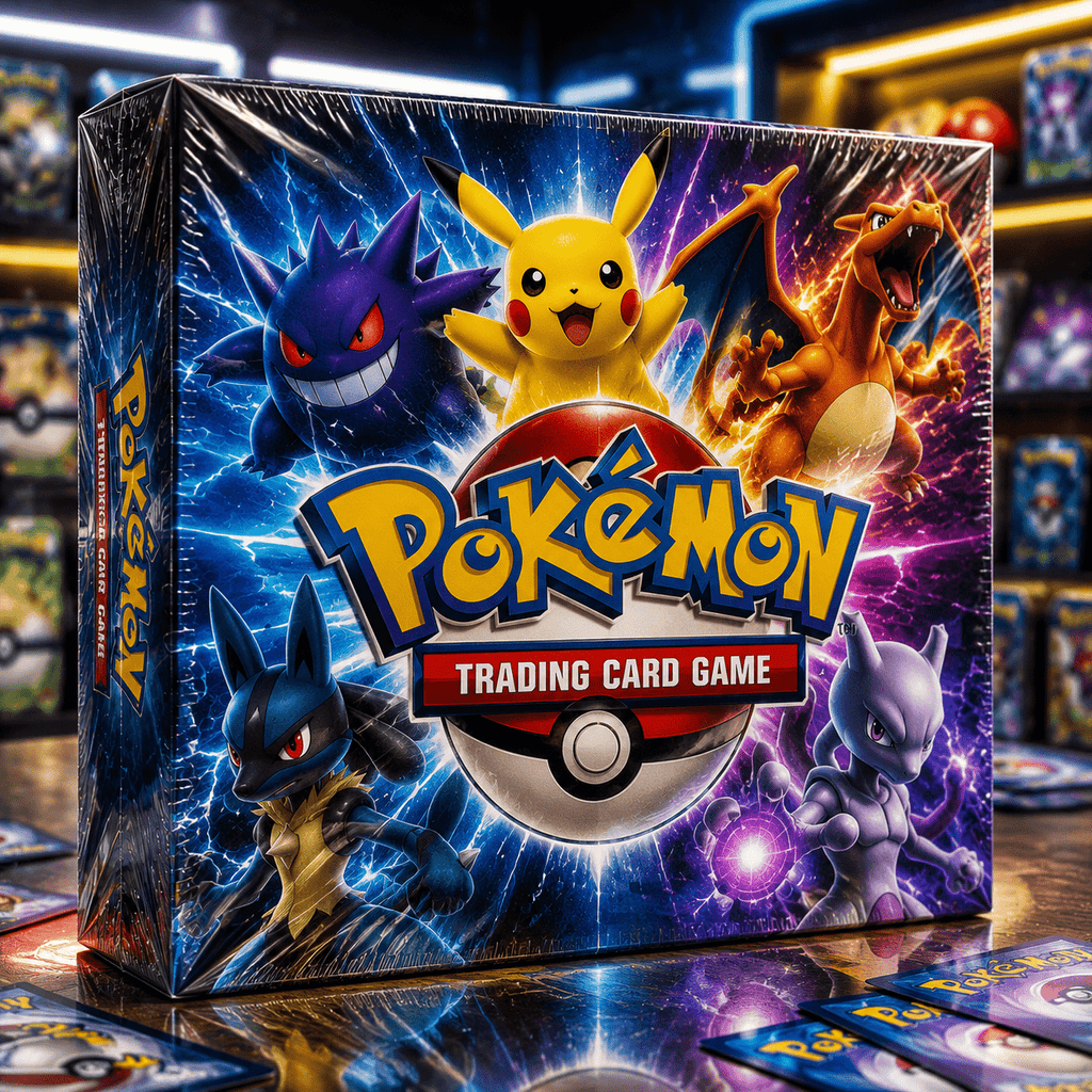 Pokémon Mega Evolution ME5 Pitch Black Booster Box - 36 Packs, 360 Cards Factory Sealed, Premium Collector Box for Card Fans, Trading & Gift Giving