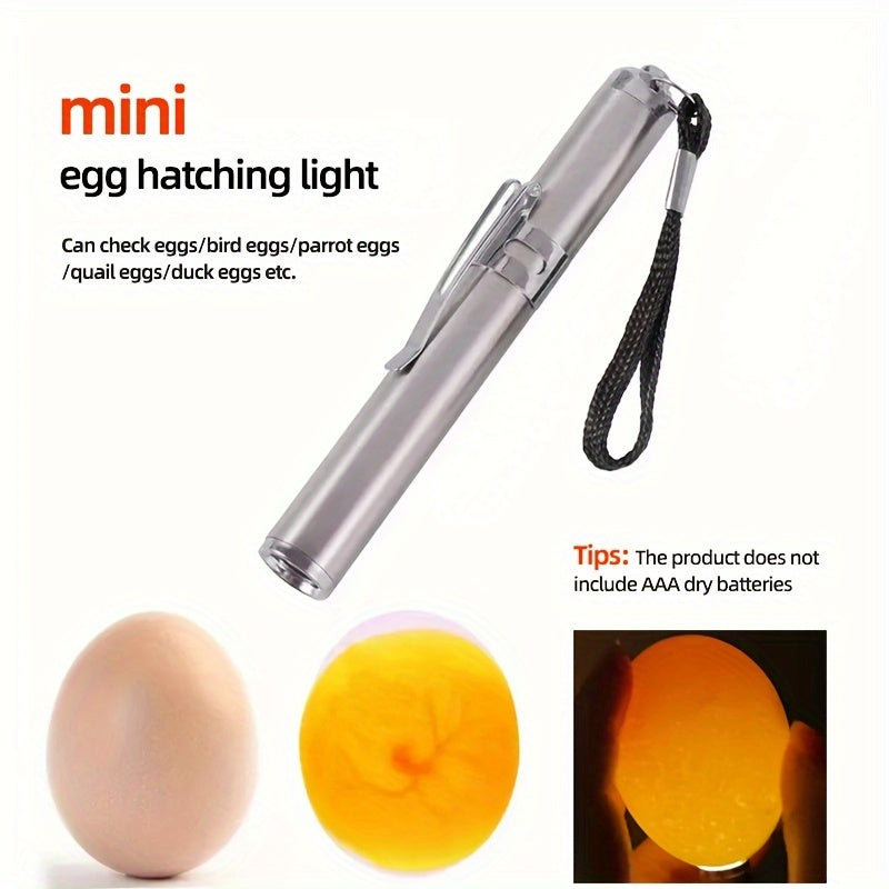 Egg Candler High-Intensity Handheld Egg Candling Light for Incubation Fertilization Check Poultry Chicken Duck Bird Eggs Multi-Function Flashlight 1pc 2pcs 3pcs