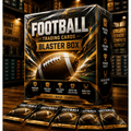 2024 Topps Football Trading Card Mega Box – 80 Cards Factory Sealed, 10-Pack Bundle (8 Cards Each), Special Insert Cards Included – Perfect for Collectors, Card Breaks & Trading