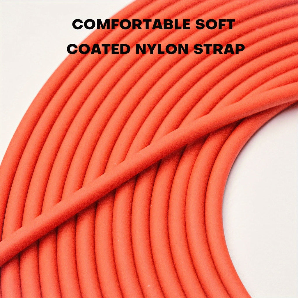 Long Dog Training Leash for Outdoor Use - Weatherproof PVC Coated Nylon Recall Leash for Beach, Yard, Hiking & Camping, Improves Obedience & Recall, 6 Colors 4 Sizes (M/L/XL/XXL)