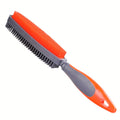 Silicone Pet Hair Remover Brush for Dogs & Cats – Gentle Grooming Deshedding Tool with Relaxing Massage Effect, Removes Loose Fur from Clothes, Car Seats, Sofa & Upholstery, Easy Self-Cleaning, 4 Colors
