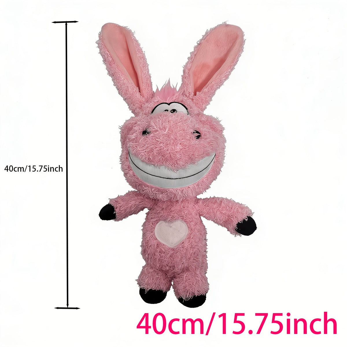 Funny Donkey & Rabbit Squeaky Dog Toy – Thickened Bite-Resistant Plush Toy, Interactive Exercise & Entertainment for Dogs – High-End Squeaky Plush Pet Gift