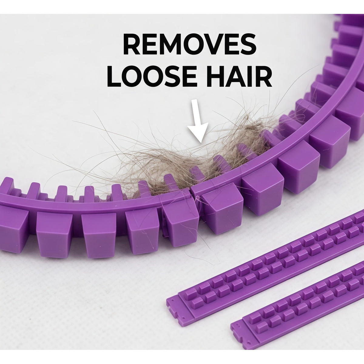 Cat Self Groomer Arch - Self-Grooming Massage Brush for Indoor Cats & Kittens, Attaches to Cardboard Boxes & Cat Tunnels, DIY Cat Furniture Accessory, Interactive Enrichment Toy, Stimulates Natural Rubbing Behavior