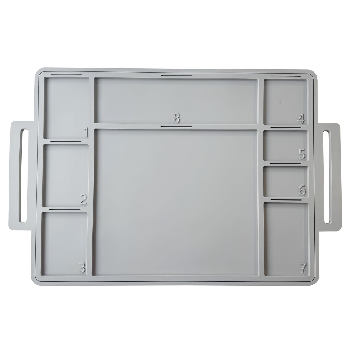 Building Brick Sorting Tray with Numbered Compartments Organizer for LEGO Bricks Sort Label Store Faster Smarter Build Multiple Colors Available