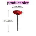 23.6" Metal Floral Bird Bath Garden Stake - Handmade Bee & Butterfly Drinking Cup, Decorative Ground Plug Ornament for Potted Plants, Windowsill Planters & Outdoor Flower Beds (No Watering Required)