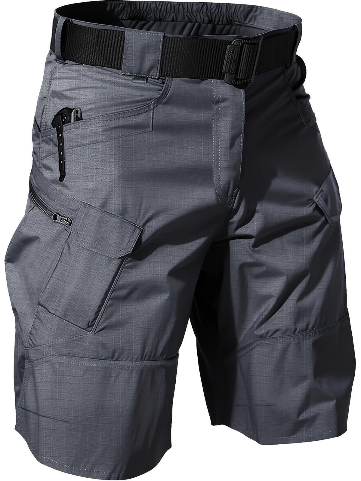 Men's Cargo Shorts – Breathable Quick-Dry Tactical Work Shorts with Multi-Pocket Design for Hiking, Outdoor, Fishing & Everyday Wear, Black Khaki Grey Fern Green, Sizes S-XXXL
