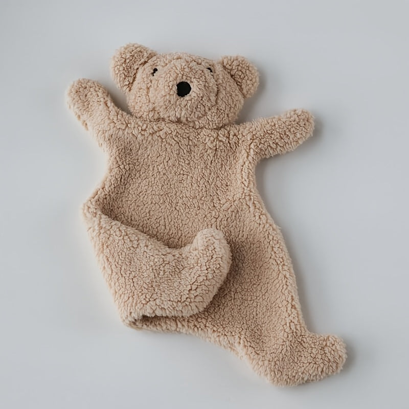 Nordic Style Animal Plush Doll for Babies & Newborns - Soft Cute Bear & Lamb Stuffed Animal Toy, Cozy Sensory Comfort Toy for Infant & Toddler, Baby Shower Gift, Christmas & Birthday Present