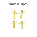 30pcs Stretchable Lala Figure Toys for Kids - Creative Semi-Soft Plastic Mini Dolls, Sensory Fidget Toy, Party Favor Goody Bag Filler, Stocking Stuffer & Christmas Gift for Boys & Girls, Random Styles