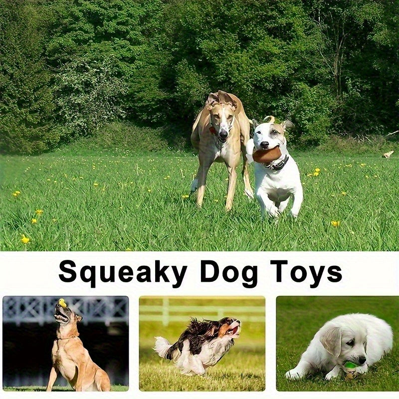 20 Piece Chew-Proof Dog Toy Set with Squeaky Interactive Pet Toys – Tug-of-War Plush Rope & Rubber Toys for Small Dogs, Puppies, and Cats, Durable Assorted Pack to Keep Pets Entertained