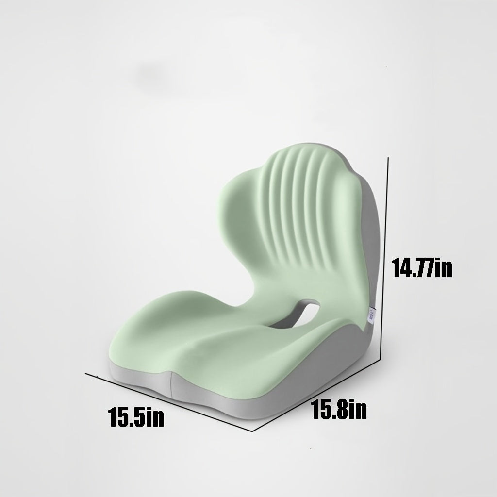 Lumbar Support Cushion for Office Chair & Car Seat – Memory Foam Lower Back and Hip Support Pillow, Ergonomic Breathable Design for Prolonged Sitting, Driving, Work from Home, Multiple Colors
