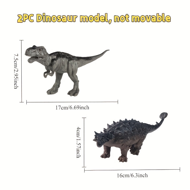 Wind-Up Walking Dinosaur Toys Set 2/5/6/8/14pcs Jurassic Simulation Animals T-Rex Velociraptor Brontosaurus Mosasaur Auto-Walking Hand-Cranked Dino Figures Gift for Kids