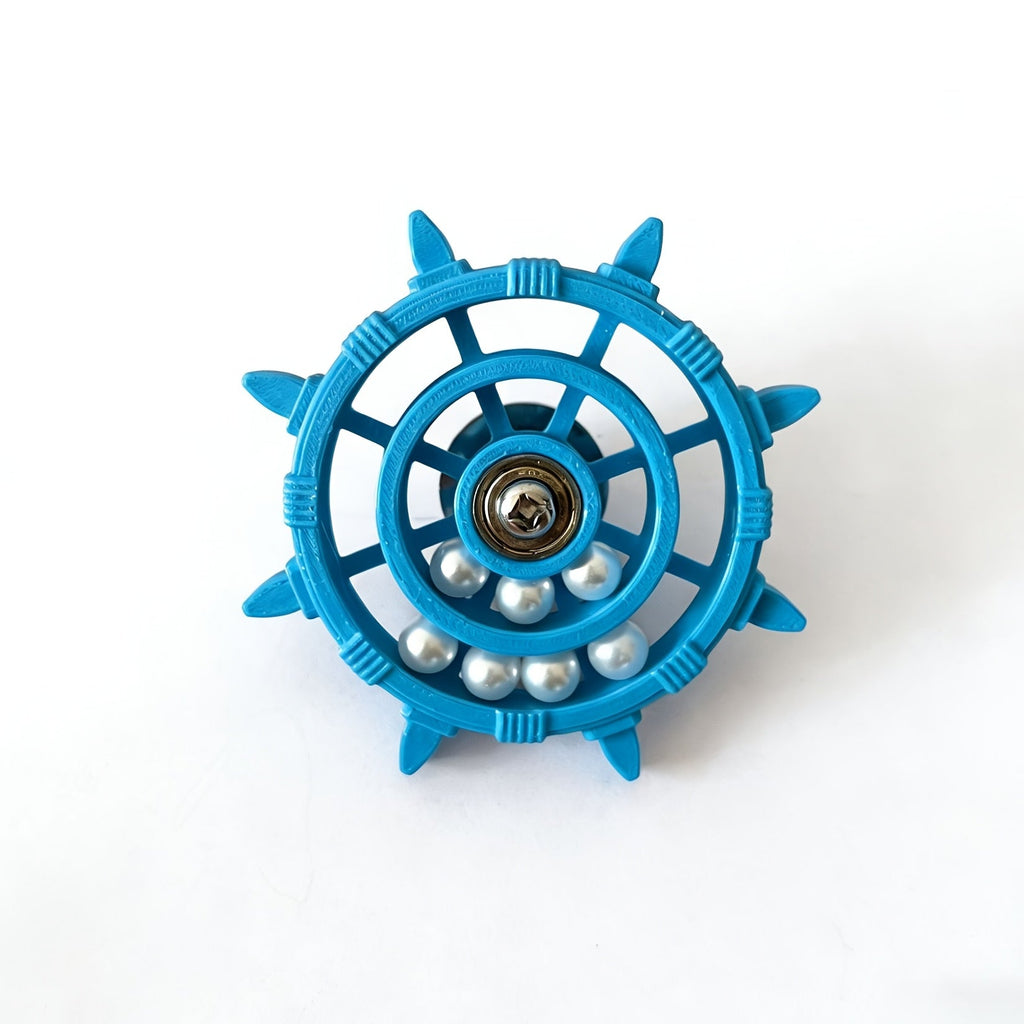 Colorful Parrot Spinning Wheel Toy with Spinning Disc Bead Bird Cage Toy for Budgies Cockatiels Canaries Stress Relief Fun Interactive Cage Accessory Multiple Colors