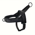 Reflective No-Pull Dog Harness - Adjustable Escape-Proof Vest for Small to Large Dogs, Front & Back Leash Clips, Padded Chest Plate, Easy Step-In Walking Harness