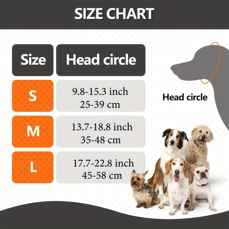 Dog Ear Muffs for Noise Reduction – 2-Pack Adjustable Anti-Anxiety Dog Headgear, Soundproof Ear Protection for Small to Medium Dogs, Calming Gear for Thunderstorms, Fireworks & Loud Environments, S/M/L