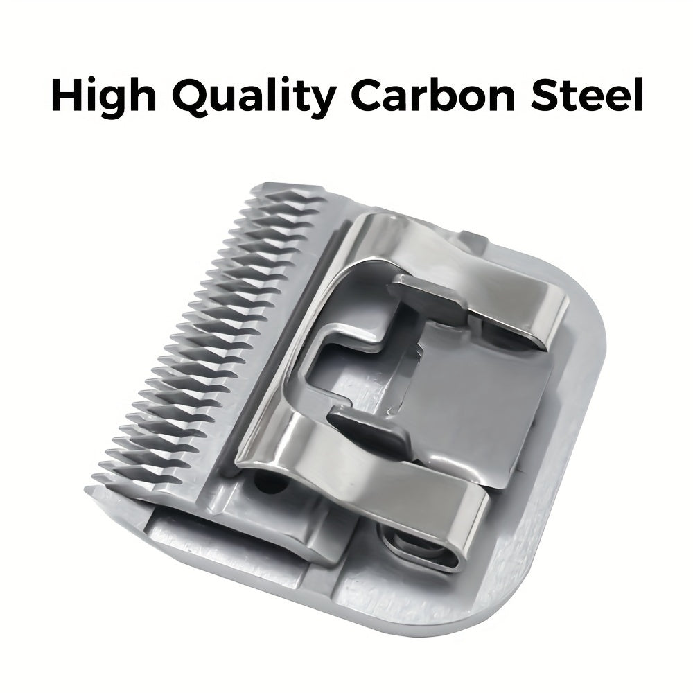 #10 Detachable A5 Dog Clipper Blade 1/16 Inch 1.5mm Carbon Steel Compatible with Andis Oster Heiniger A5 Style Clippers Professional Pet Grooming Replacement Blade