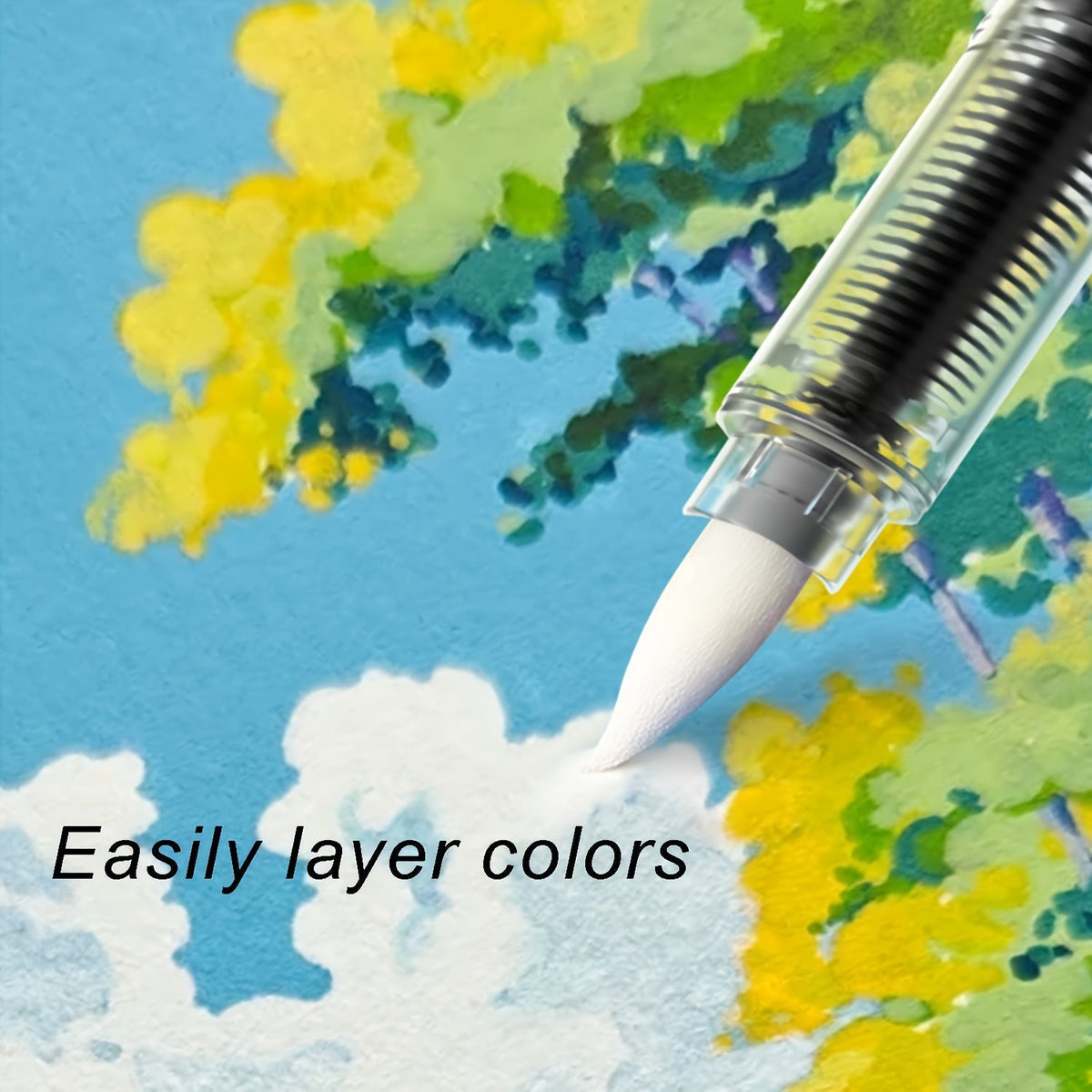 Acrylic Paint Markers Brush Tip – 12/24/36/48/60/72/120/168 Colors for Rock, Metal, Glass, Wood, Canvas, Ceramic & Plastic, DIY Hand-Painting Art Supplies, Back to School Halloween Christmas Birthday Gift