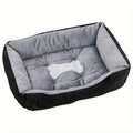 All-Season Dog & Cat Bed with High-Rebound PP Filling – Orthopedic Plush Pet Mattress for Small Medium Large Dogs and Cats, 5 Sizes, Calming Anti-Anxiety Washable Pet Bed