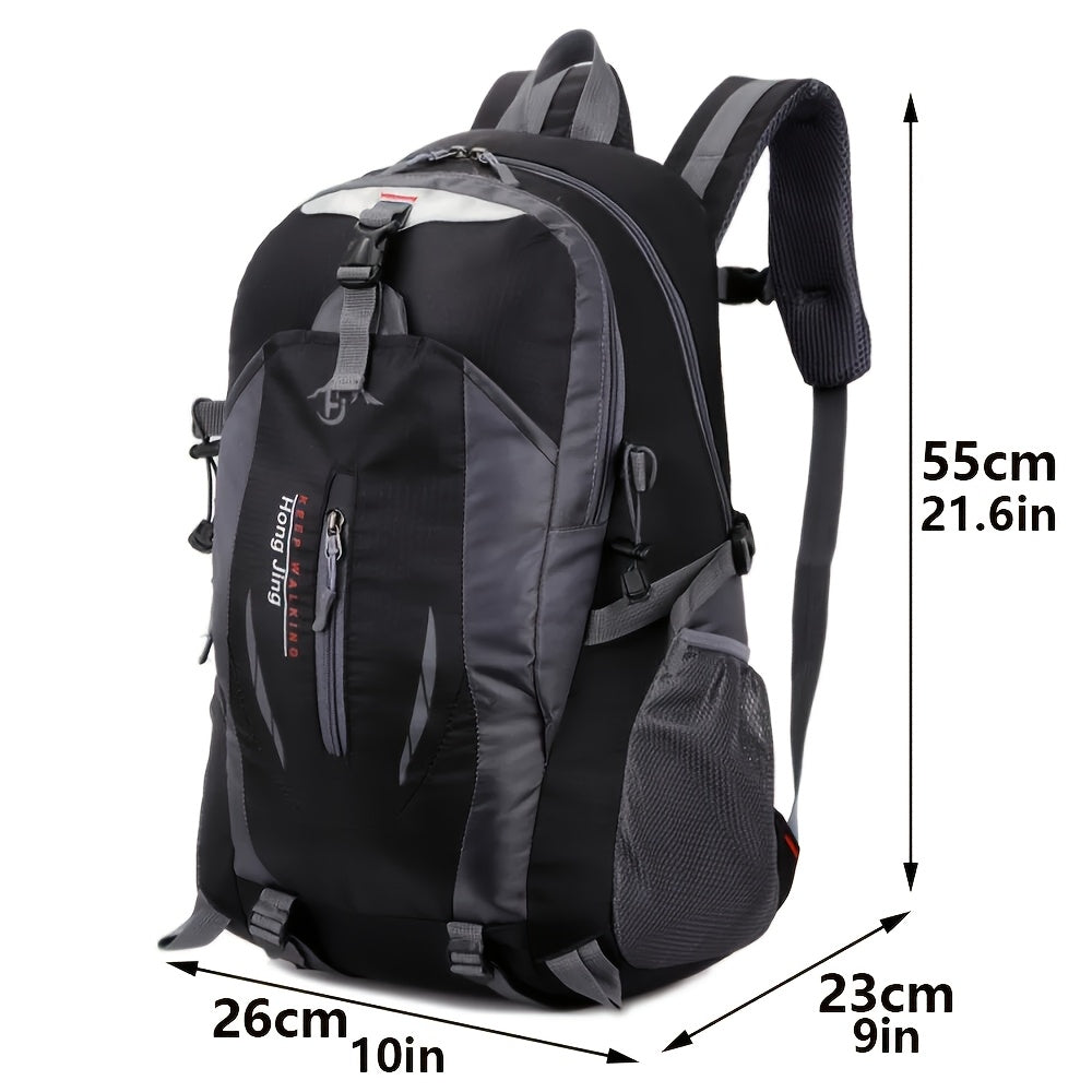 25.8L Hiking Backpack Daypack for Men Women Kids – Lightweight Outdoor Travel Rucksack with Torso Adjustment, Zipper Pockets & Large Capacity for Camping, Mountaineering & Day Trips