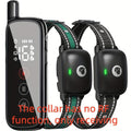 Dog Training Collar with Remote – IP68 Waterproof Rechargeable E-Collar for Small Medium Large Dogs, 3 Safe Training Modes (Beep, Vibration, Shock), 1640ft Range, Black