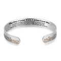 Pet Memorial Adjustable Open Cuff Bracelet for Animal Lovers – Vintage Style Commemorative Jewelry, C-Shaped Silver Bangle, Thoughtful Sympathy & Anniversary Gift for Pet Loss