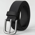 Men's Full Grain Leather Belt with Gift Box - Handmade Casual Everyday Jeans Belt with Stainless Steel Buckle, Durable Black & Brown Dress Belt for Men, Sizes 30-52, Perfect Gift for Him