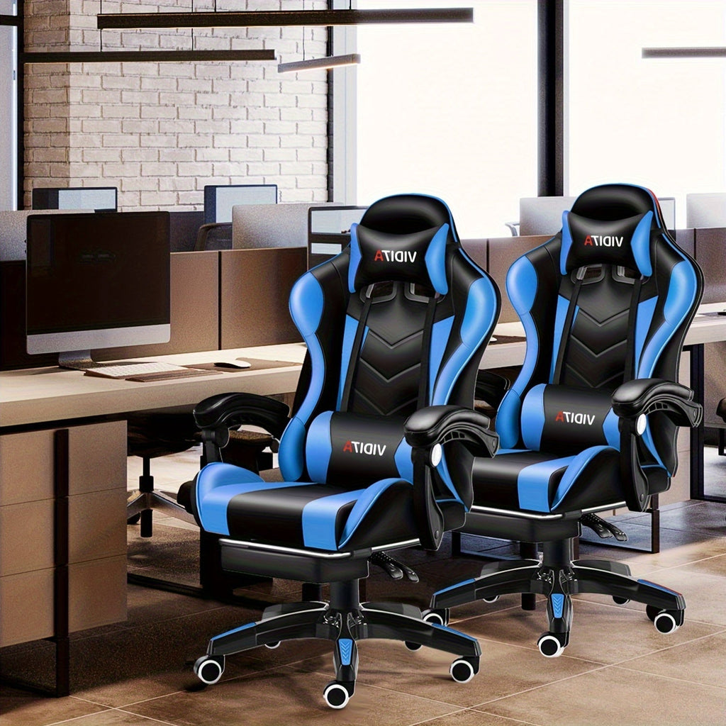 Ergonomic Gaming Chair Racing Style with Lumbar Support High Back Adjustable Office Chair for Adults Teens PC Computer Desk Chair Recliner