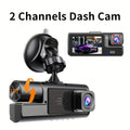 1080P Dual Channel Dash Cam Front & Rear 170° Wide Angle with Super Night Vision Loop Recording G-Sensor Wi-Fi – FHD Car DVR Dashboard Camera Tachograph for Cars Trucks SUVs