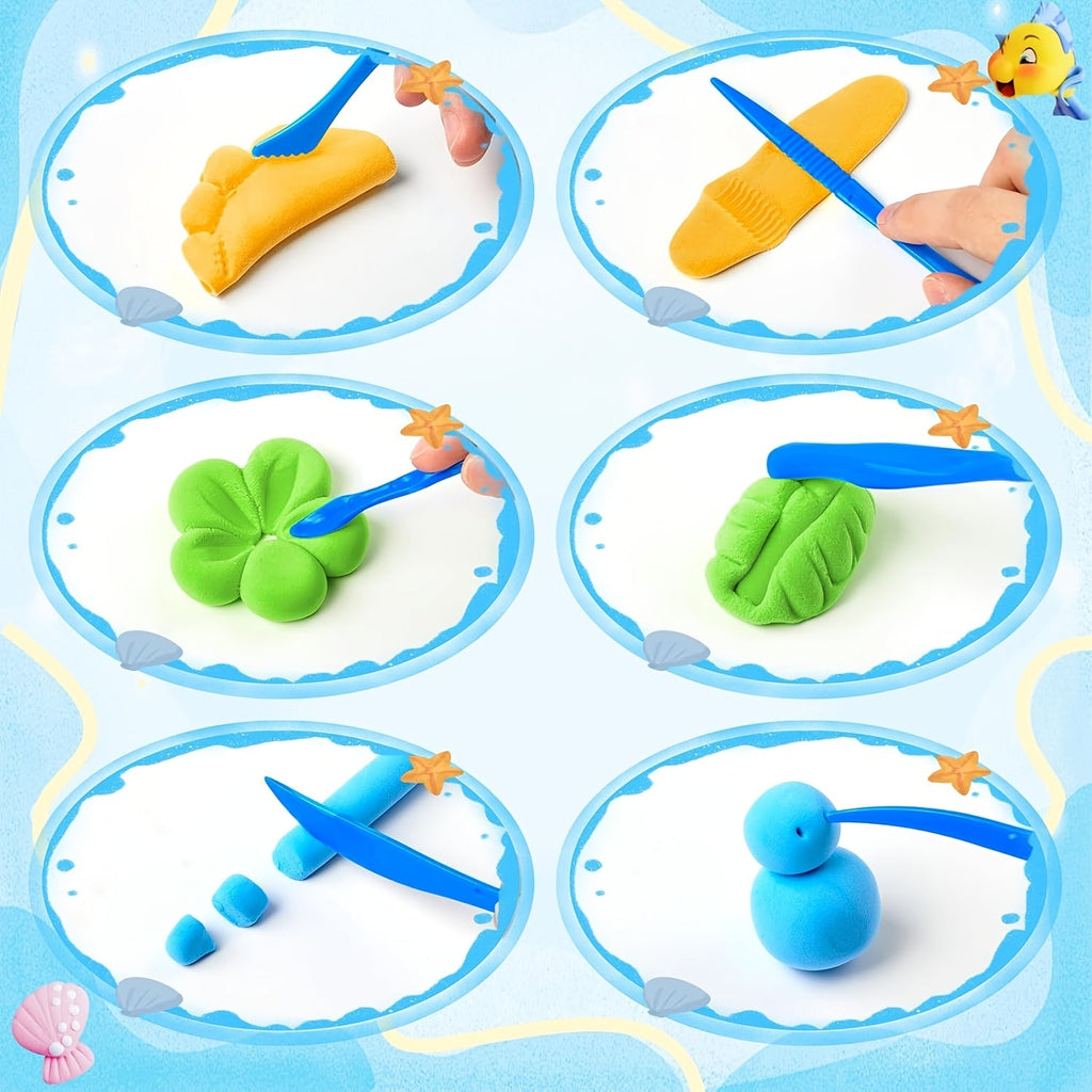 Air Dry Clay Kit 102 Colors Modeling Clay with Sculpting Tools Soft Ultra-Light Magic Clay for Sculpture Crafting Art Projects Kids Adults Halloween Christmas Gift