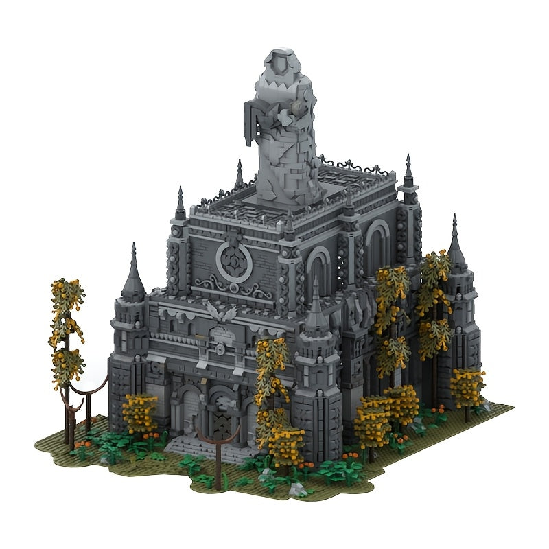 7381 Piece Fantasy Game Hero Tomb Building Blocks – Myranthix High-Difficulty Adult Assembly Set, Epic Dungeon Scene Model Kit, Creative Display Build, Holiday & Birthday Gift for Adults & Teens