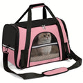 Cat Carrier Backpack Foldable & Ventilated – Airline Approved Pet Travel Bag with Secure Anti-Escape Zipper, Spacious Collapsible Design for Cats & Small Dogs, Breathable Car & Plane Travel Carrier