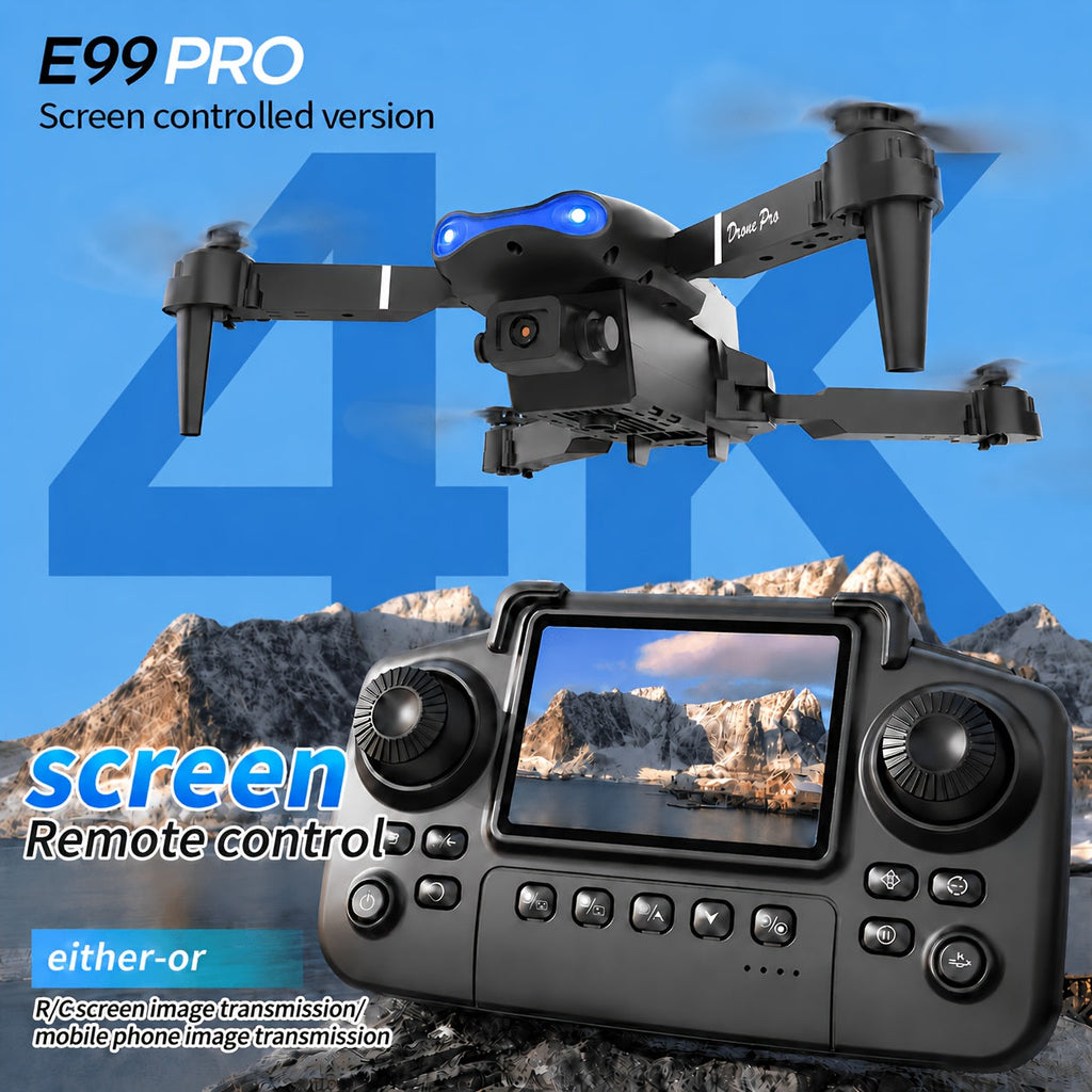 Skywing X1 4K Drone with Obstacle Avoidance Screen Remote Control USB Charging Beginner Friendly for Vlog Photography Adults Teens Gift Age 18+