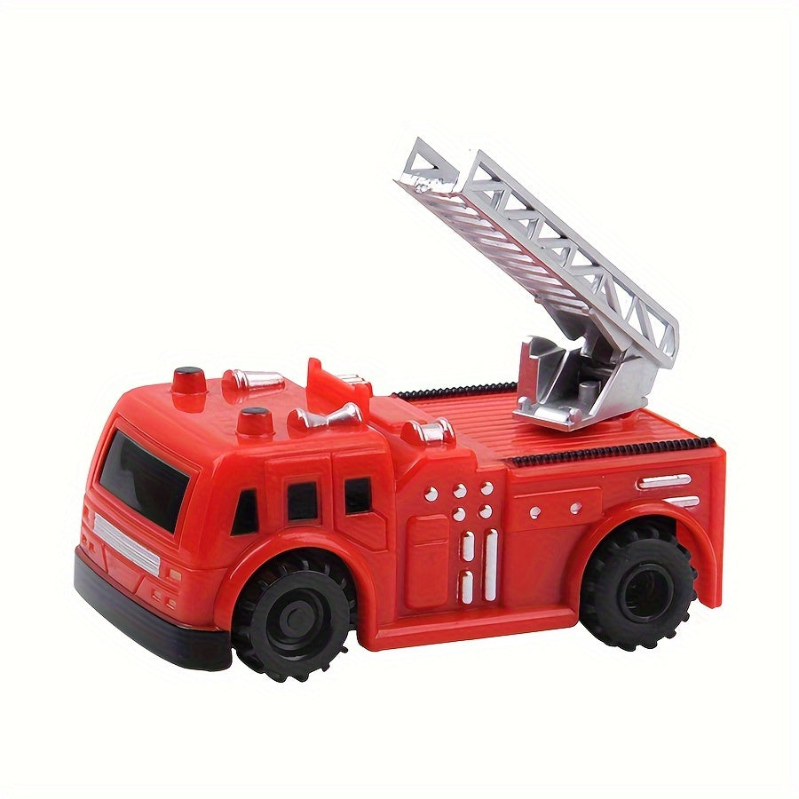 Magic Pen Line Induction Toy Car for Kids – Automatic Road-Following Mini Vehicle – Racing Car Building Blocks, Train, Fire Truck, School Bus, Off-Road – Creative STEM Toy Gift for Boys & Girls Ages 3+