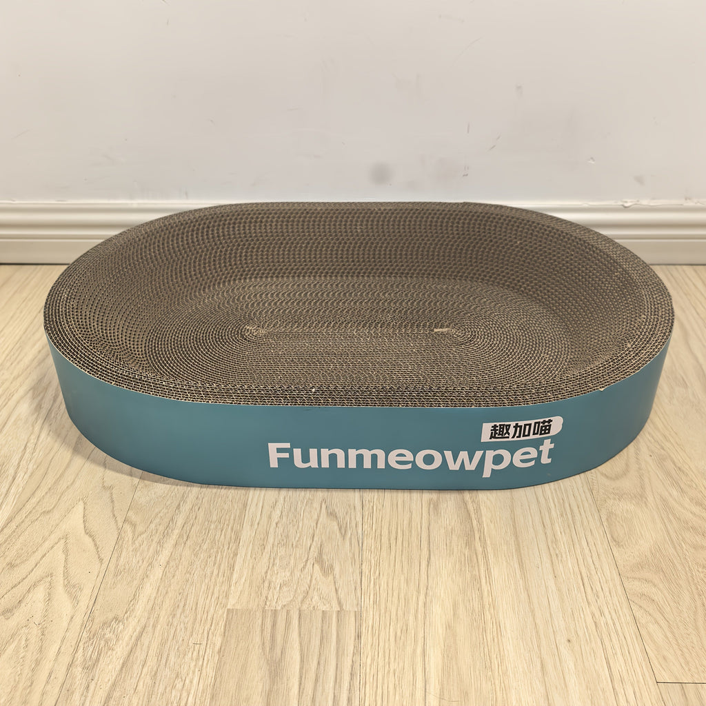 Extra Large Elevated Cat Scratching Bowl - Thickened Wear-Resistant No-Shed Scratch Proof Sisal Cat Scratcher Pad, Perfect Indoor Cat Gift