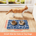 Absorbent Pet Feeding Mat for Dogs & Cats – Quick-Dry Splash-Proof Non-Slip Washable Food Bowl Mat, Durable & Easy to Clean, Perfect for Messy Eaters – Ideal Gift for Pet Owners, 11.8x17.7 Inch