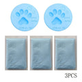 Pet Paw Print Keepsake Kit 3 Pack - Soft Clay for Dog Cat Paw Prints & Fingerprint Impressions, Handprint Footprint Memorial Gift for Pet Loss, 2.33oz per Bag