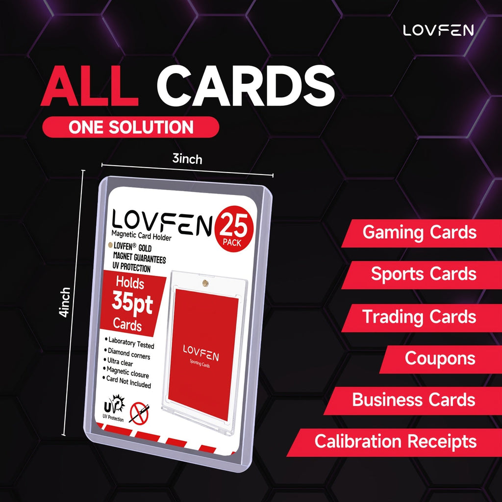 LOVFEN 2000 Top Loaders + 2000 Card Sleeves Bundle – 3x4 Penny Card Cases for Pokemon, Baseball, Football, Sports & Collectible Trading Cards – Rigid Transparent Card Protectors & Soft Sleeves Storage Set