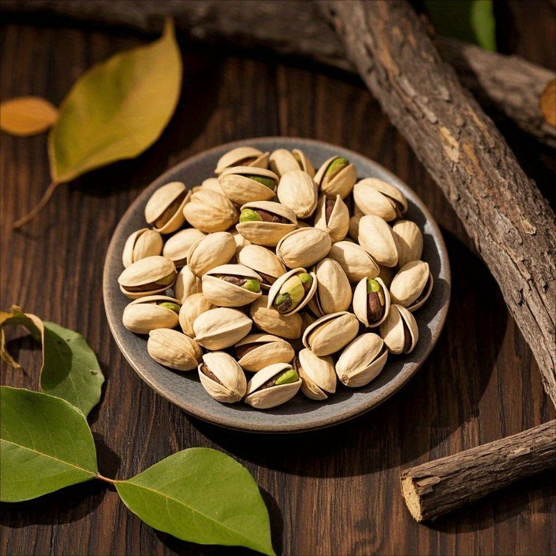 Natural Pistachios with Shell Individually Wrapped Snack Bags 3 Pack 5.3oz Each Ready-to-Eat Protein Snack