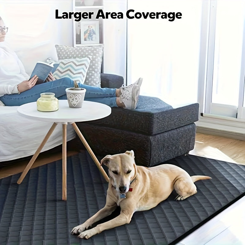 Waterproof Pet Mat Leak-Proof Non-Slip Reusable Dog Pee Pad Odor-Resistant Washable Comfort Mat for Dog Crate Cages Car Seat Sofa Floor Puppy Training Mat Classic Style