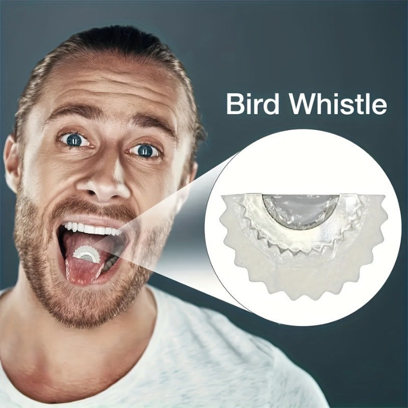 Bird Whistle Toy 2-Pack Simulated Bird Sound Magic Whistle Funny Parrot Teasing Tool for Cockatiels Budgies Parakeets – Interactive Pet Bird Training Supplies Random Colors