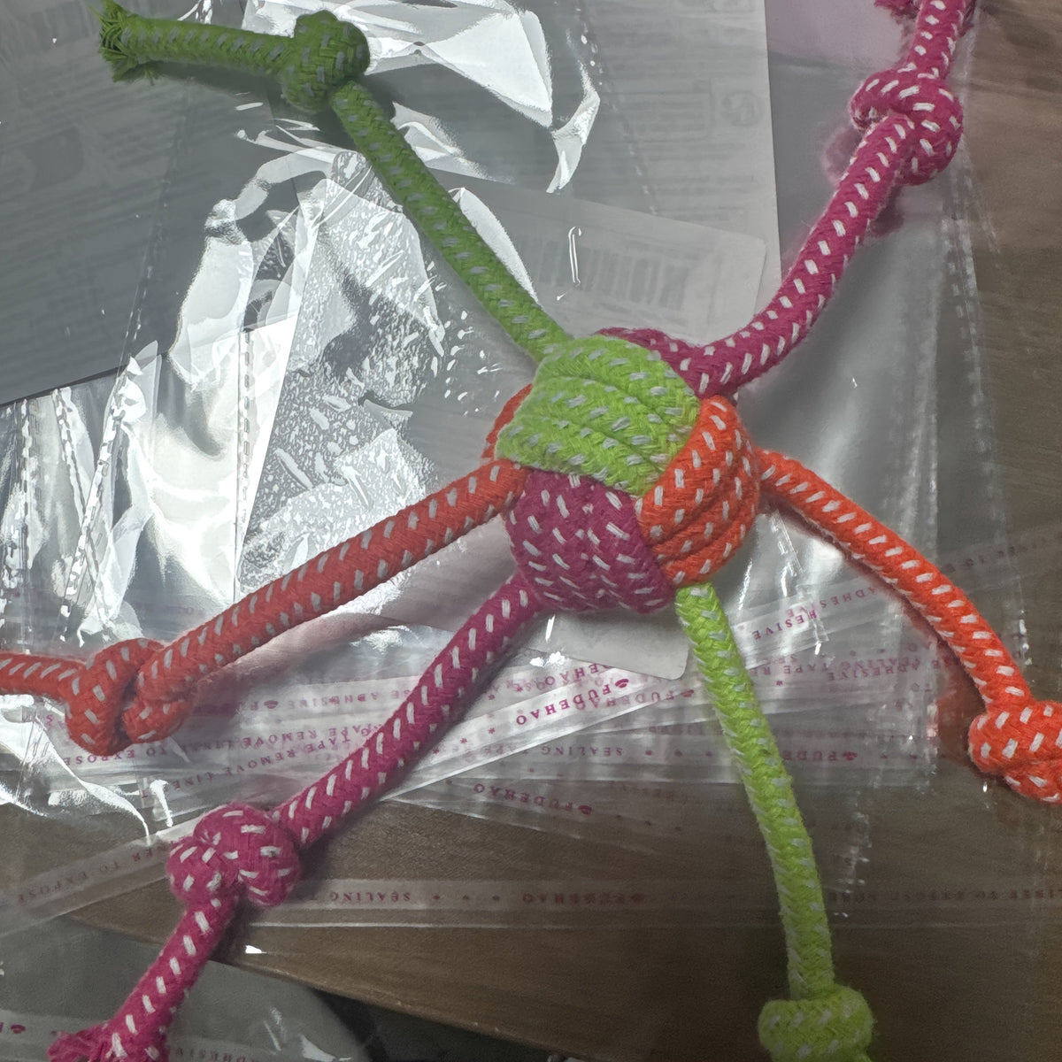 2-Pack Heavy-Duty Dog Rope Toy for Aggressive Chewers - Extreme Tug-of-War Chew Toy with Reinforced Stitching, Non-Toxic Dental Cleaning Rope for Puppies & Adult Dogs, Durable Chew Bone Alternative