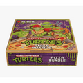 Magic: The Gathering Teenage Mutant Ninja Turtles Pizza Bundle - 9 Play Boosters, Collector Booster, 30 Full-Art Pizza Lands, Exclusive Foil Promo Cards, Spindown Life Counter | MTG TMNT Gift Set