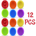 Textured Soft Worry Stones Fidget Toys 6/12 Pack Sensory Calming Tool for Autism ADHD Anxiety Relief Students Kids Classroom Prizes Stress Toys Bulk Pack